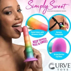 Curve Toys Anal Pegging Toys | Non-Representational Dildos><noscript><img width=